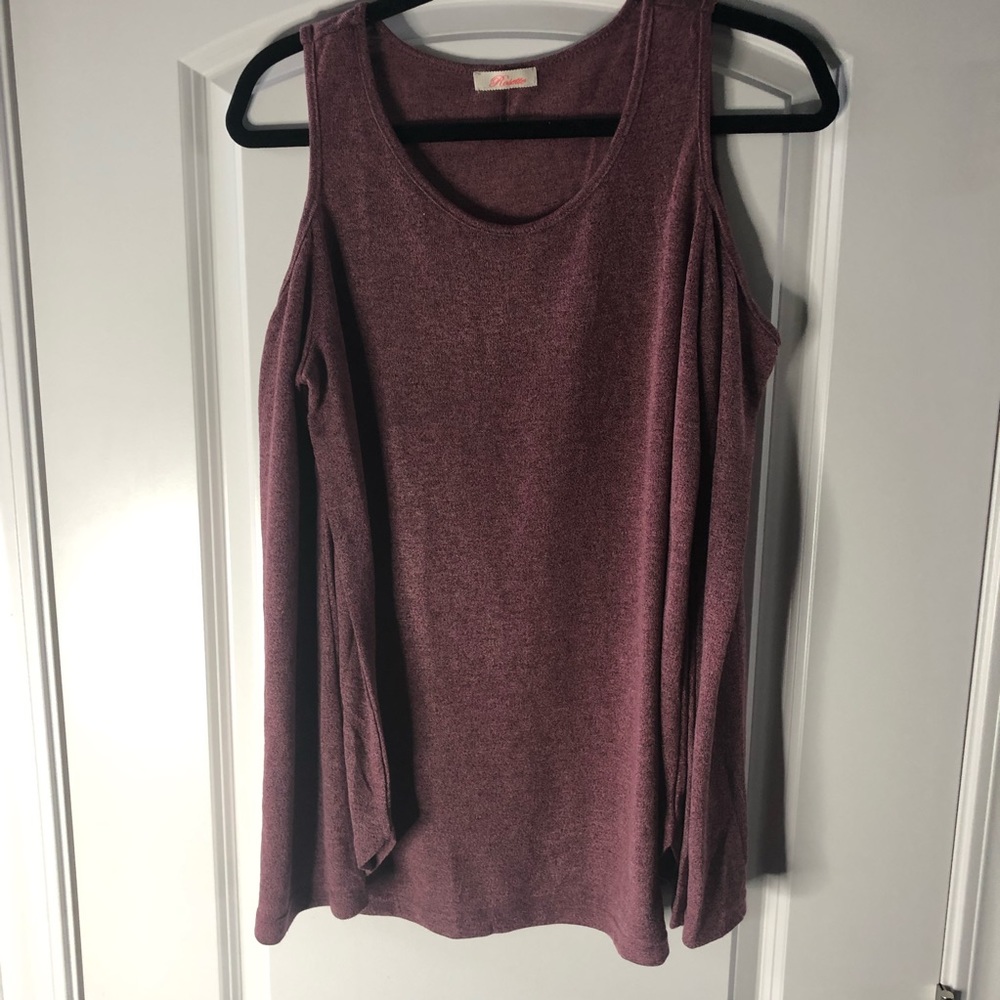 Cold Shoulder Sweater